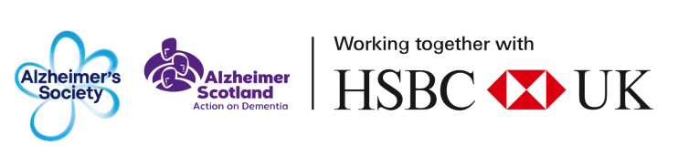 HSBC and Alzheimer's Society logo