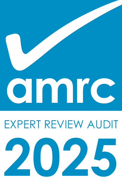 AMRC expert review audit 2025 logo