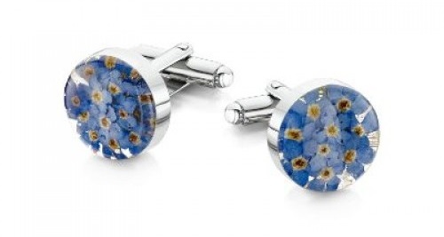 forget-me-not cufflinks