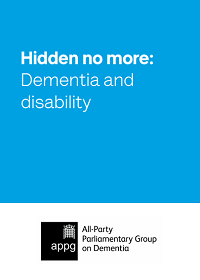 Hidden No More: Dementia and Disability