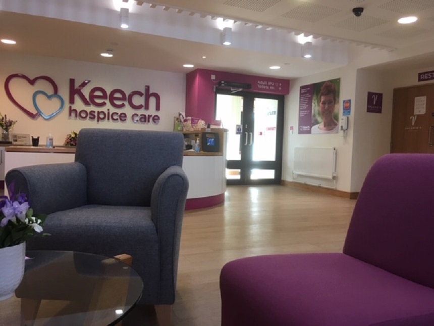 Keech hospice reception resized