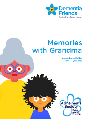 Memories with grandma front cover