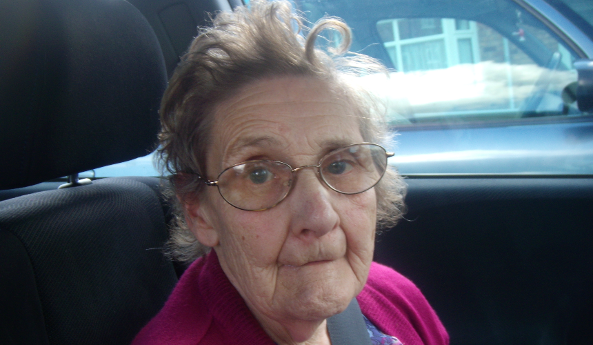 Diane's mum, Valerie, in 2014