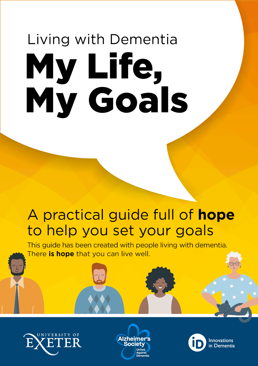 Front cover of My Life, My Goals self help guide