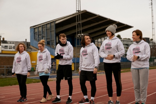 ‘Barbara’s Revolutionaries’ on the running track