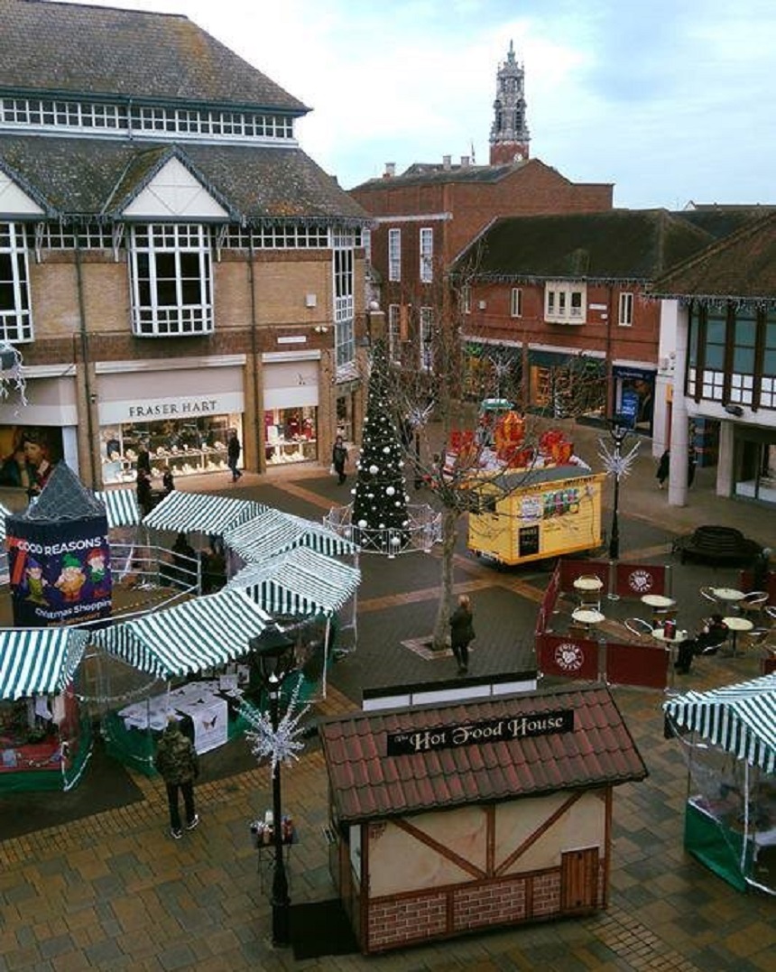 Culver Square in Colchester, October 2018