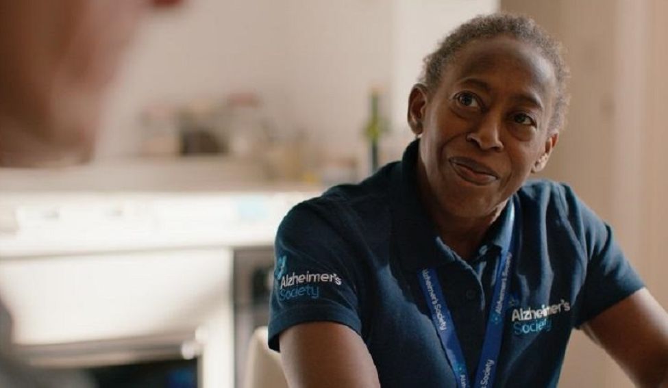 An Alzheimer's Society support adviser