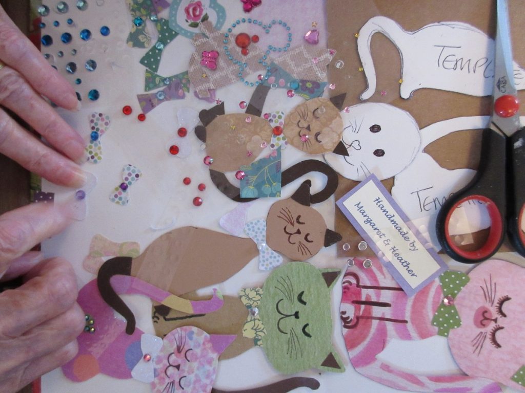 creative activities: card making