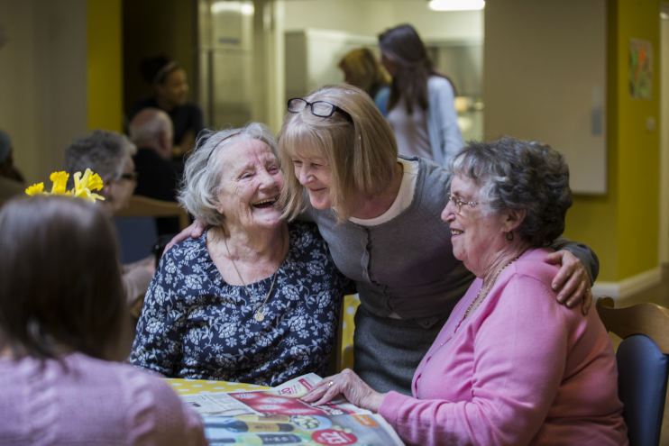 Woman at Alzheimer's Society Day Service