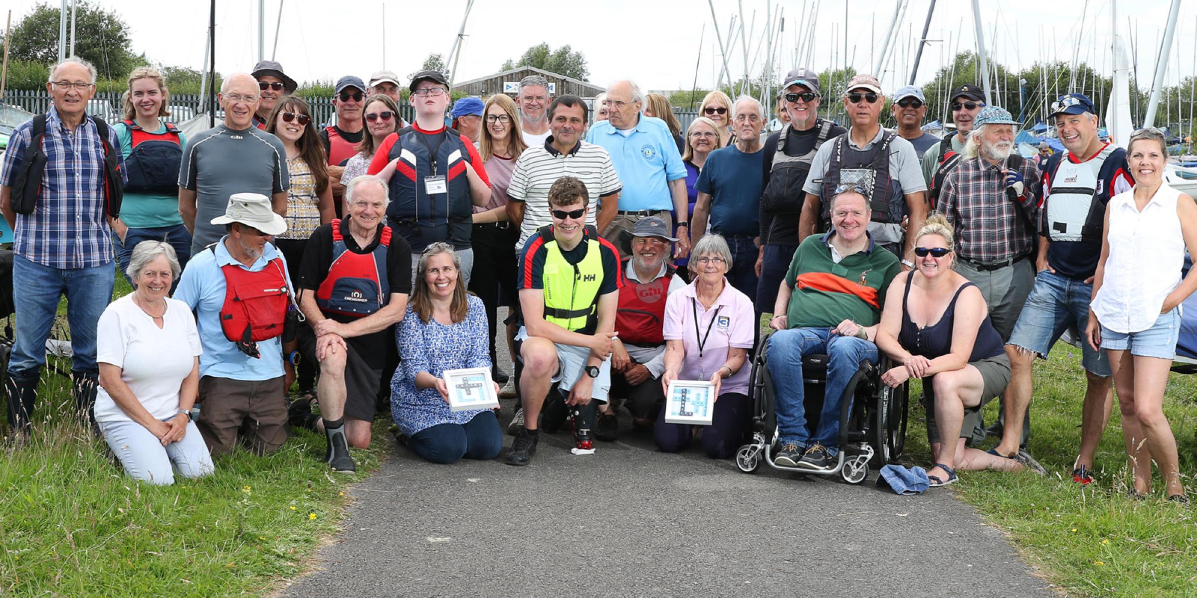 Members of Whitefriars Sailing Club 'Sailablity' programme