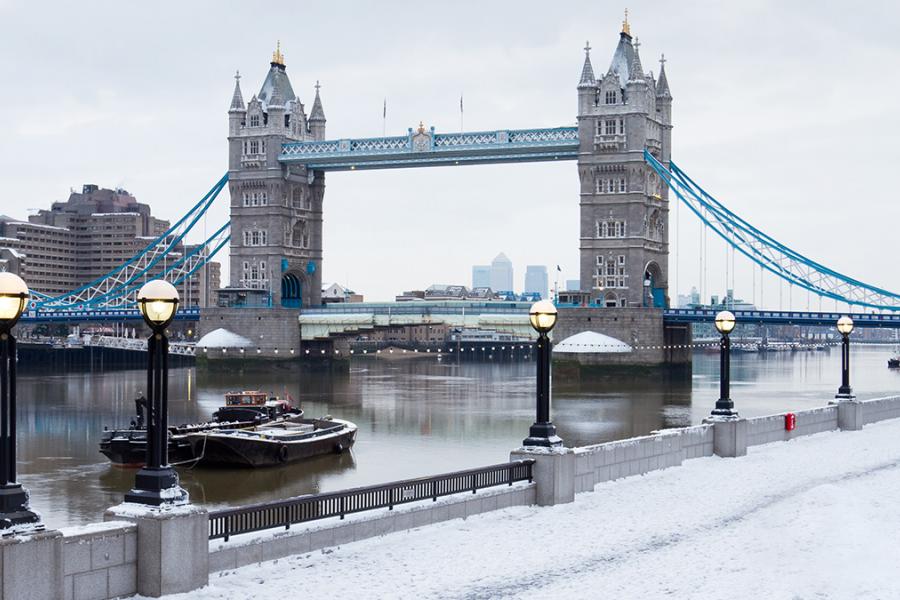 London Winter Walk