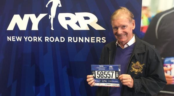 Don Shanks prepares to run a marathon for his friend Stan Bowles