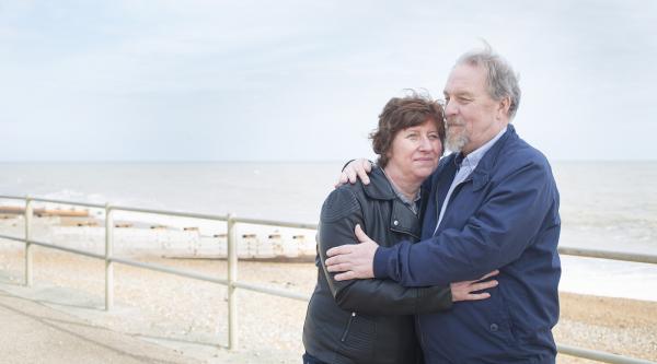 A person with dementia being supported by their carer