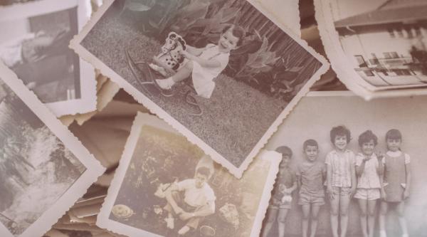 Collection of black and white photographs