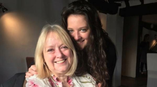 Maisie and her Nan, Terry