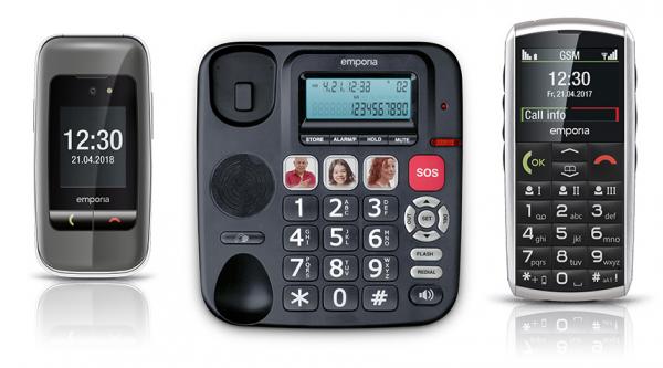 Mobile and landline phones