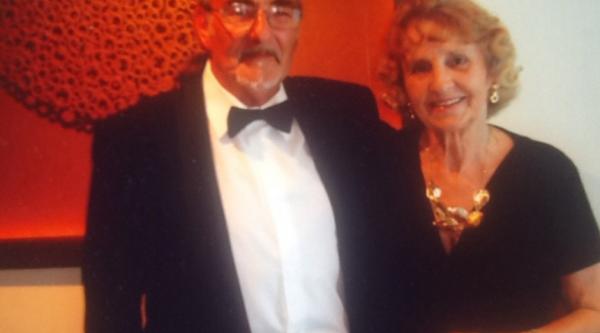 Ronald and Christine together during happier times