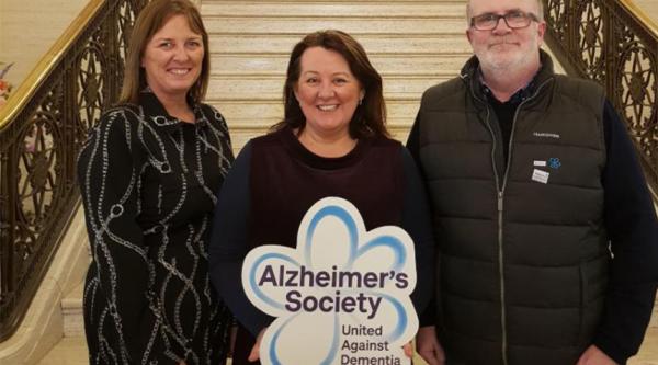 Bernadine McCrory, Paula Bradley, Michael Keenan