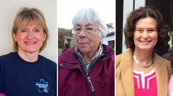 Helen Payton, Lesley Pitchford and Maxine Norrish