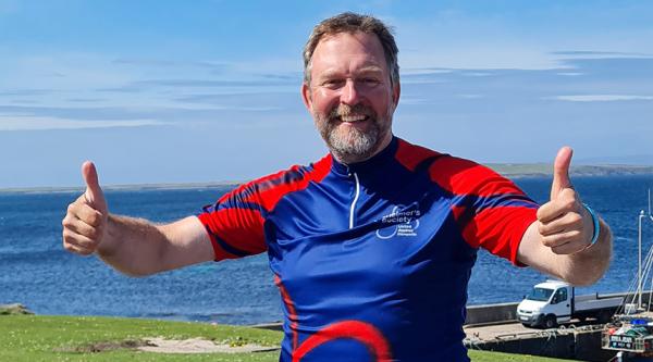 Marcus Watson at John o’ Groats 