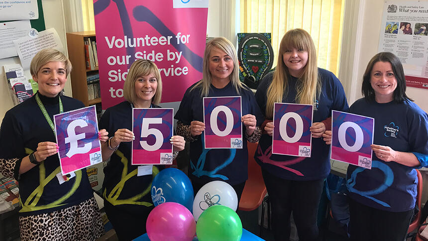 Damart and Alzheimer's Society staff