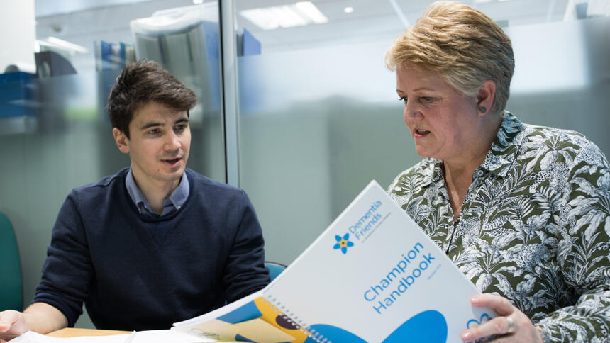 Ed Chivers and Judith Hedley