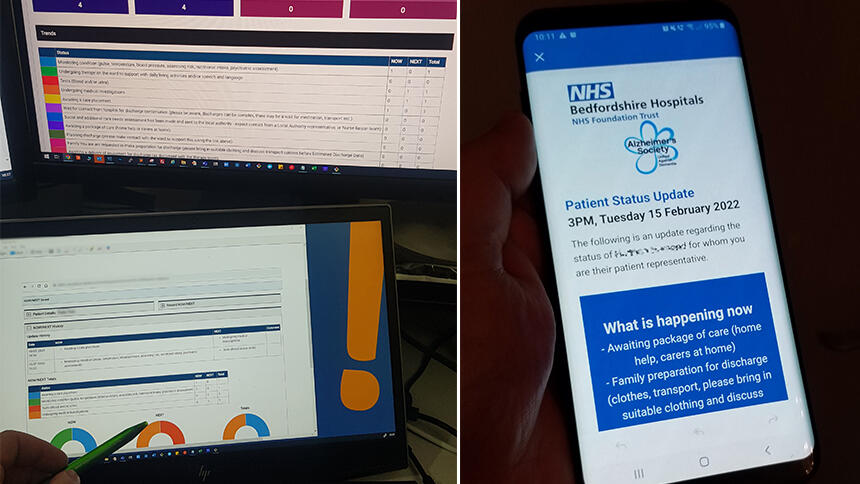 Hospital journey tracker
