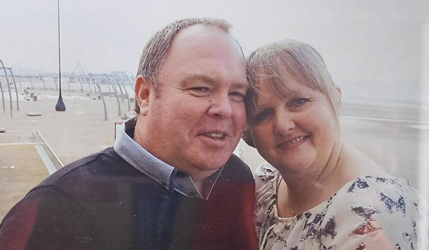 Tony and Jackie renewed their wedding vows