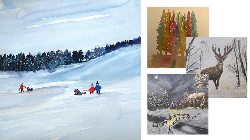 Christmas card designs