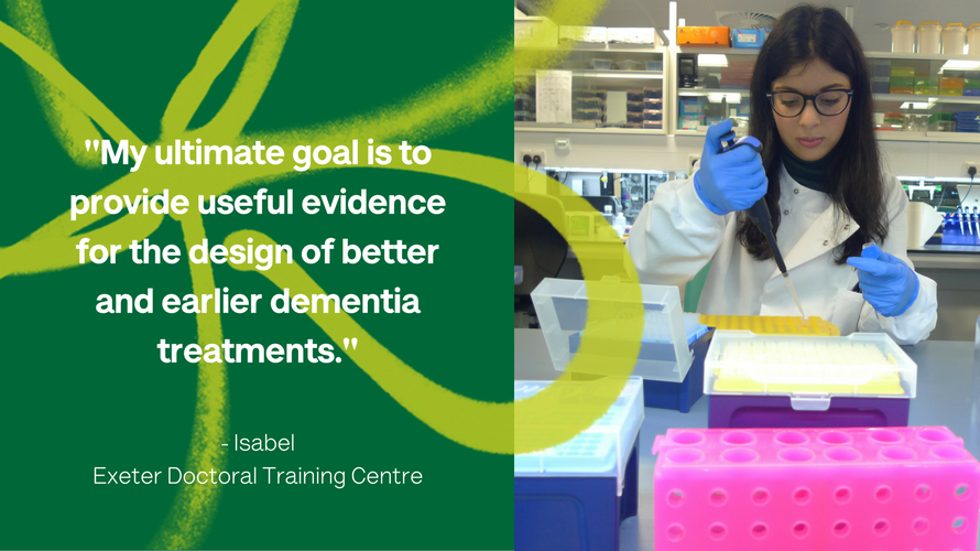 Isabel from our Doctoral Training Centre