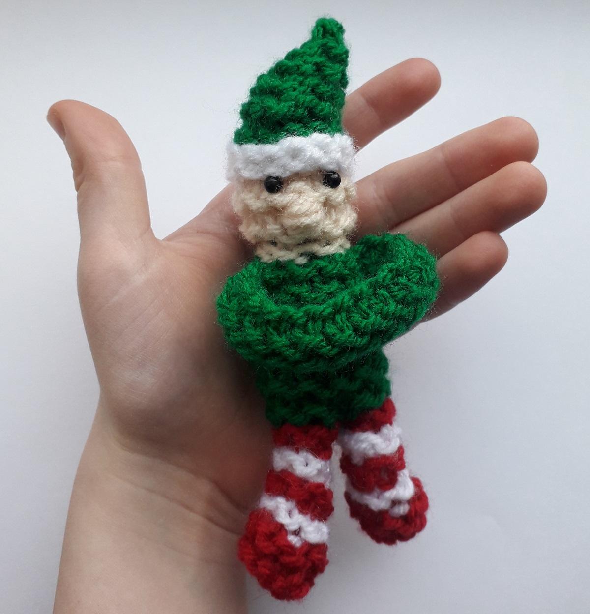 Knit your own Snuggle Elf for people with dementia