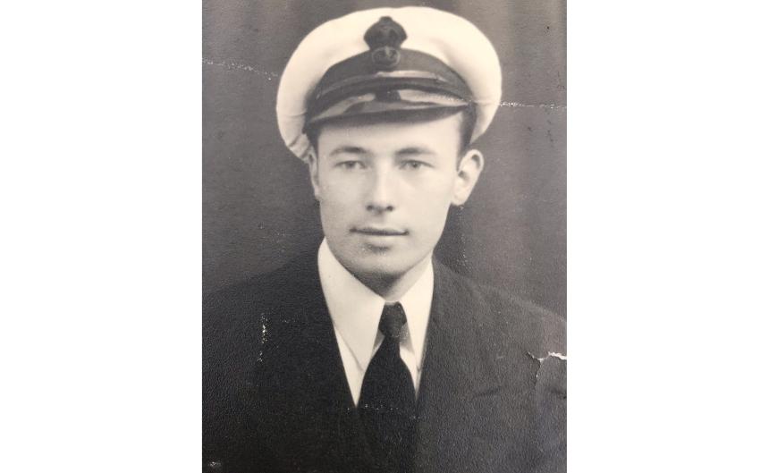 Mia's grandfather when he was a Naval Officer