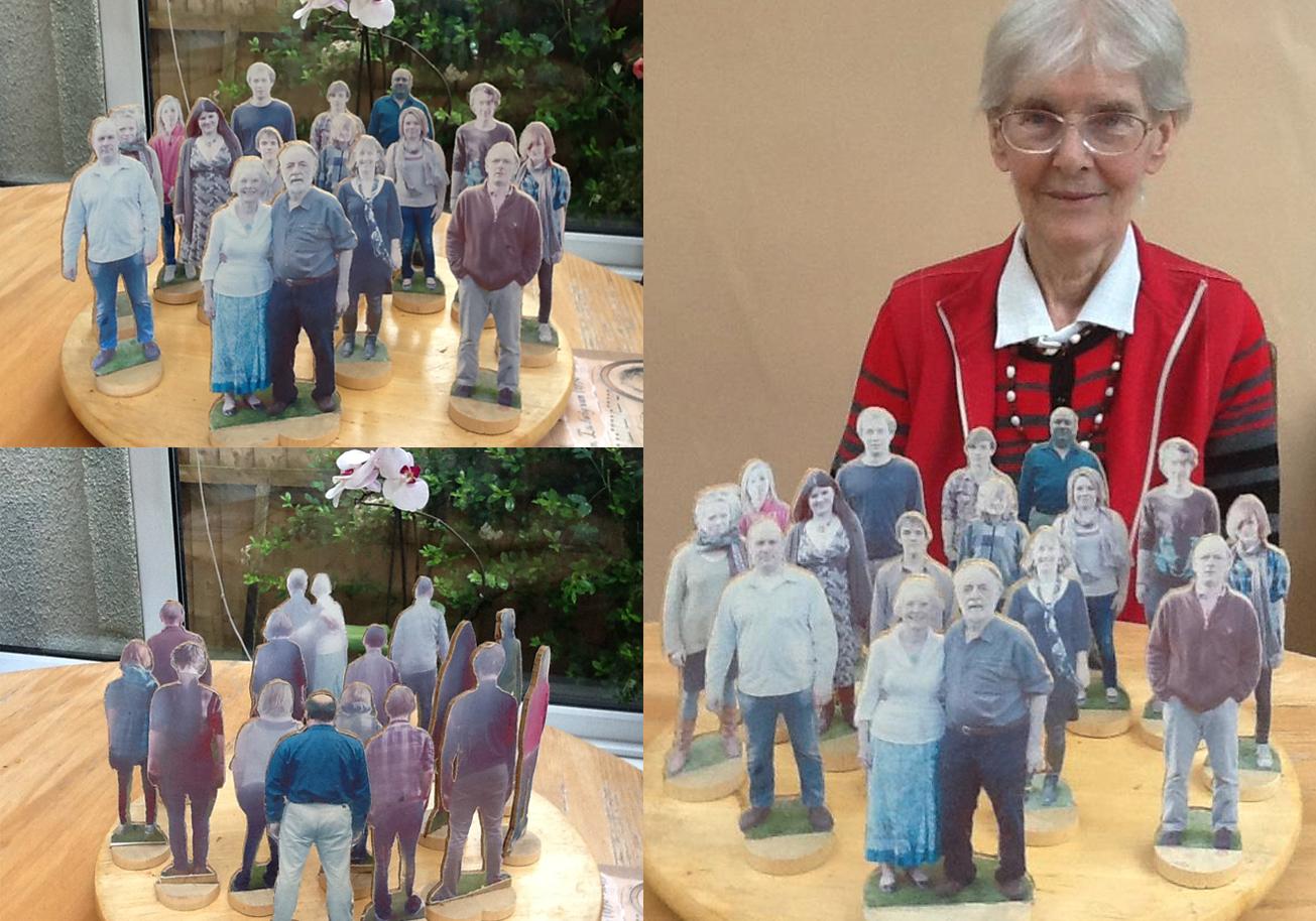 Jane and her figurines
