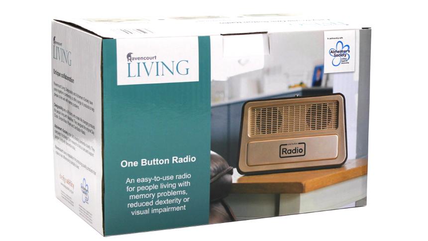One button radio