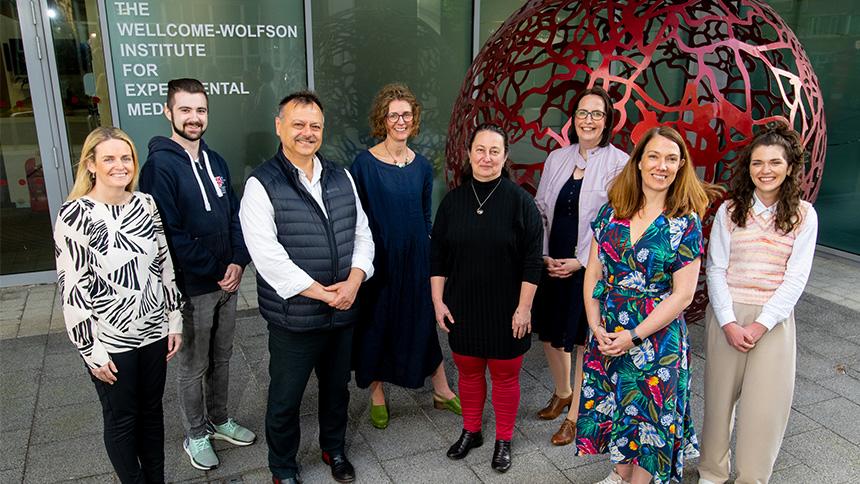 A team of researchers in Belfast