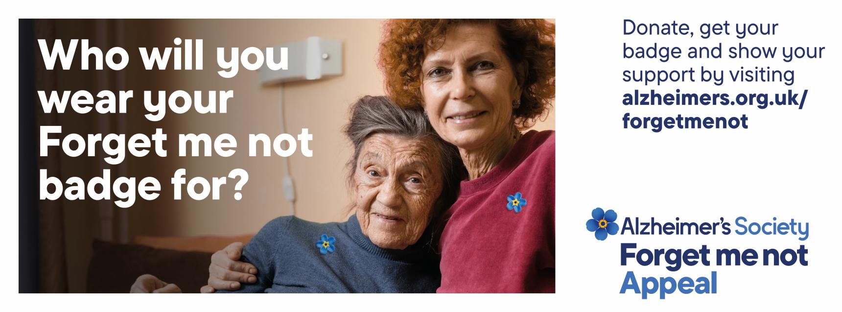 Person centred banner | Alzheimer's Society