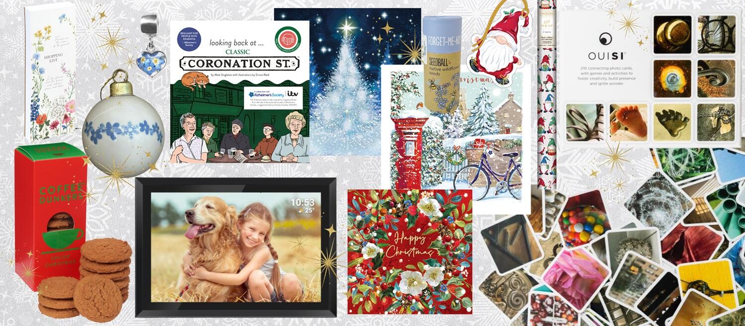 Christmas gift ideas from the Alzheimer's Society online shop