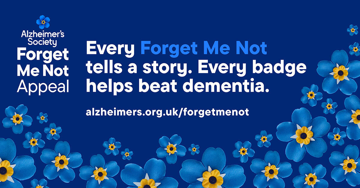 Forget Me Not Appeal 2026 LinkedIn image English