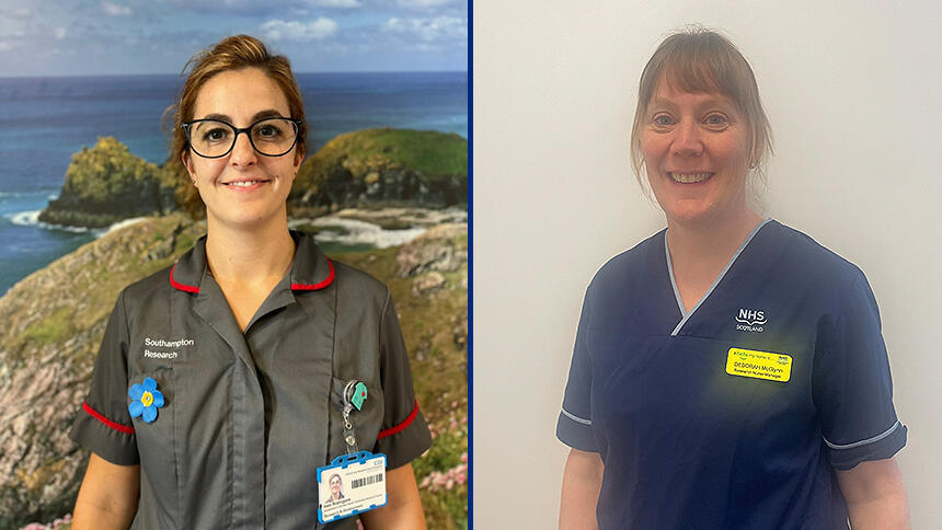 Dementia Research Nurses Inês and Deborah