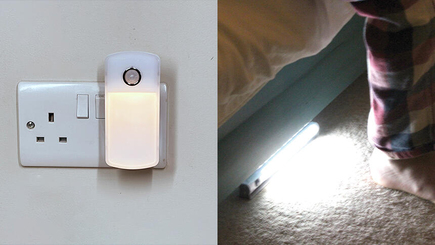 Sensor lights