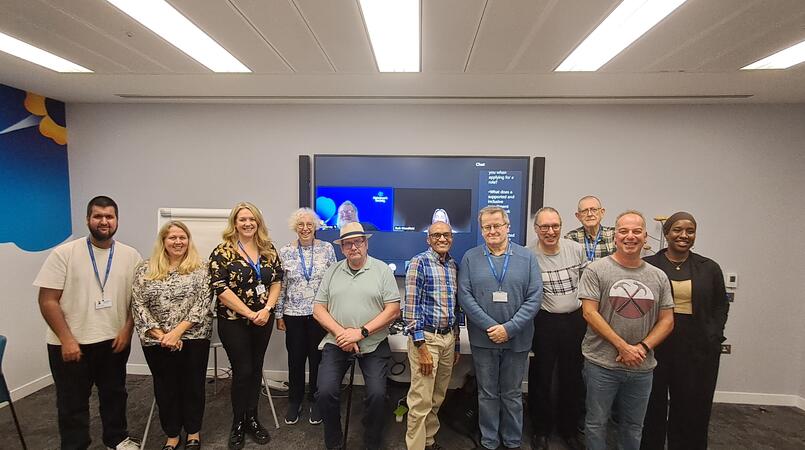 Group of mixed males and females