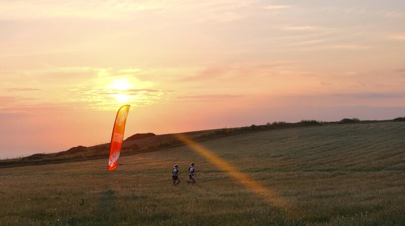 IOW Runners in field