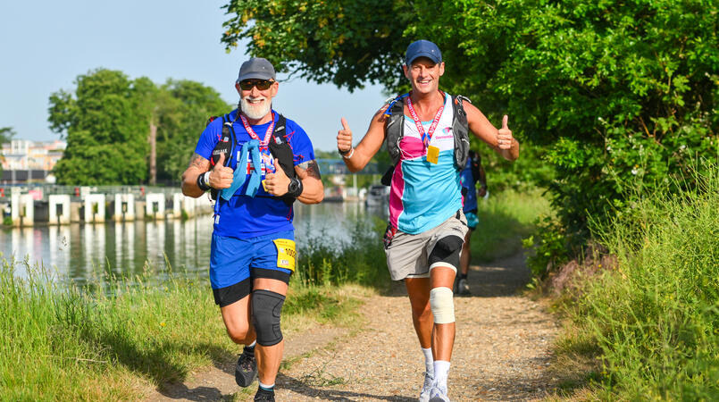 London 2 Brighton UC runners