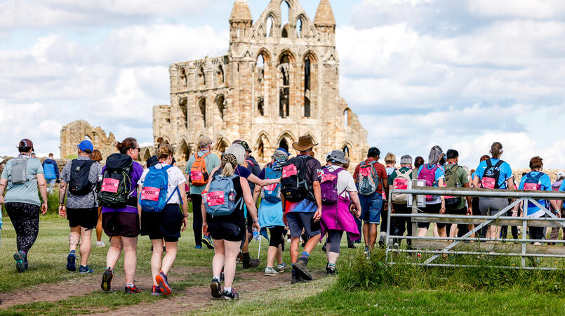 North Yorks at Whitby Abbey