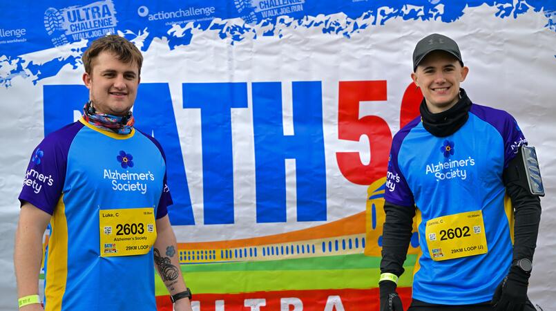 2 AS walkers at finish