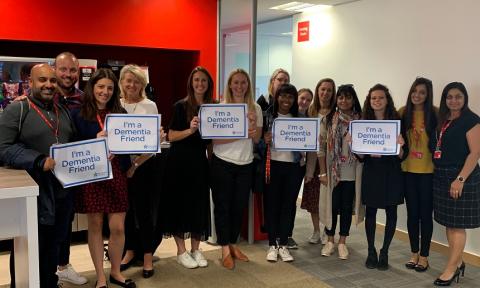 Alzheimer's Society and Santander - Dementia Friends Session