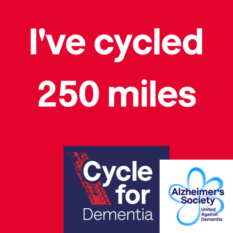 Cycle 250 miles