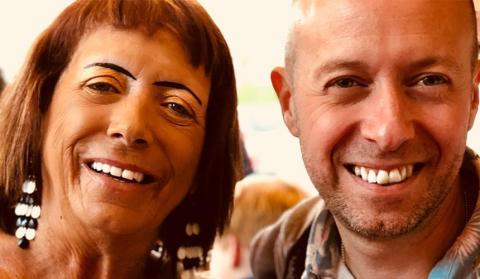 Jamie and his mum, Patricia