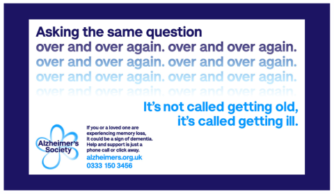 A preview of a GP screen for Dementia Action Week 2022