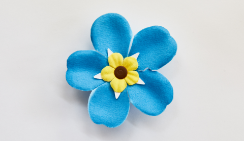 Forget Me Not Appeal badge
